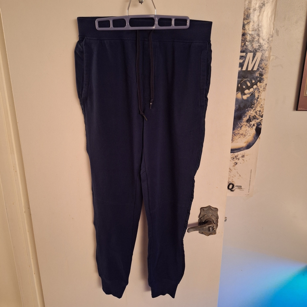 Men's Navy Jogger Pants
